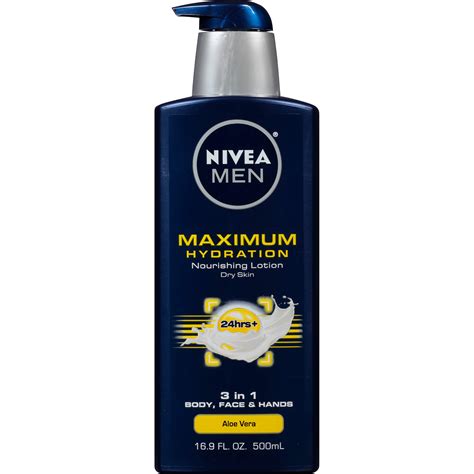 Buy Nivea Men Maximum Hydration Body Lotion 3 In 1 Nourishing Lotion