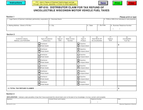 Form Mf 016 Fill Out Sign Online And Download Fillable Pdf