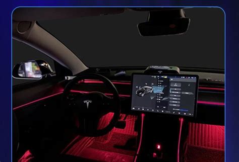 Belsee Tesla Model 3 Y Ambient Lighting Kit Interior Led Lights