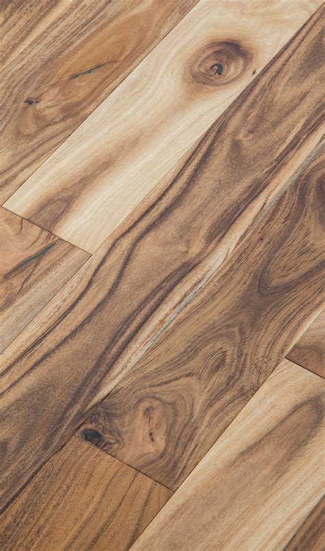 Acacia Natural Smooth Solid Hardwood Floors By Nova Elemental Brand