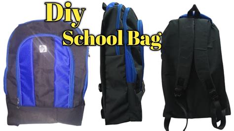 How To Make School Bag School Bag Design School Bag Kaise Banta Hai