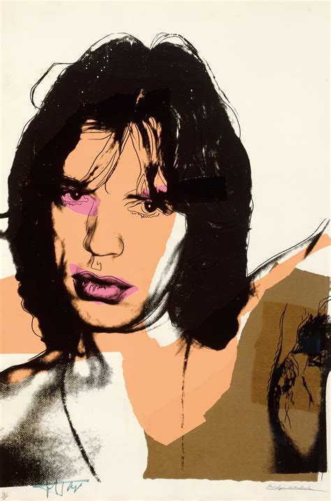 Portrait Of Rolling Stones Mick Jagger Going Up For Auction In Toronto
