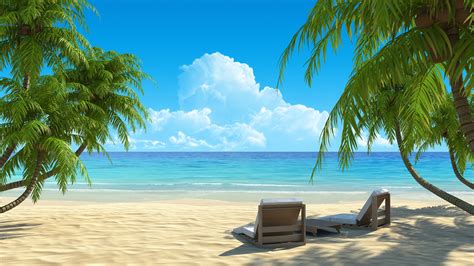 Free Download Paradise Beach Widescreen Hd Wallpaper Hd