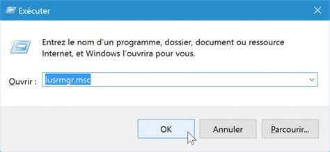 Créer un compte utilisateur local sur Windows 10 Le Crabe Info