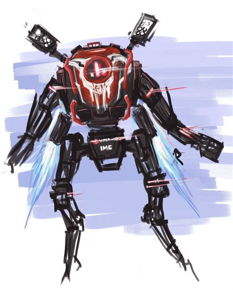 The Viper Titanfall Character Design Pilots Art