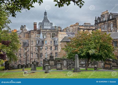 Old Cemetery In Edinburgh Scotland Stock Photo Image Of Scottish