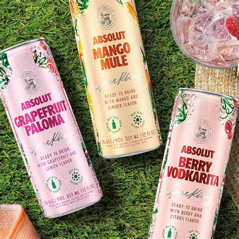 absolut vodka has released a range of ready to drink cocktails ready for the summer
