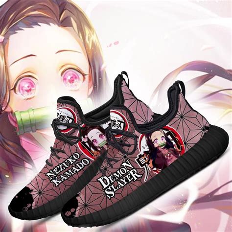 Nezuko Reze Shoes Costume Demon Slayer Anime Sneakers Fan T Idea
