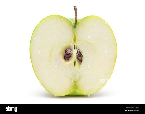 Apple Cut In Half Hi Res Stock Photography And Images Alamy