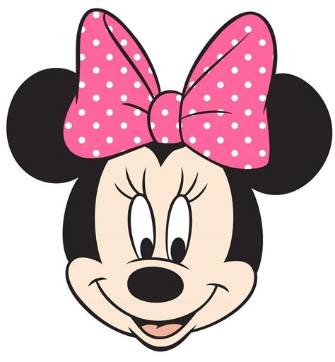 Minnie Mouse Face Template