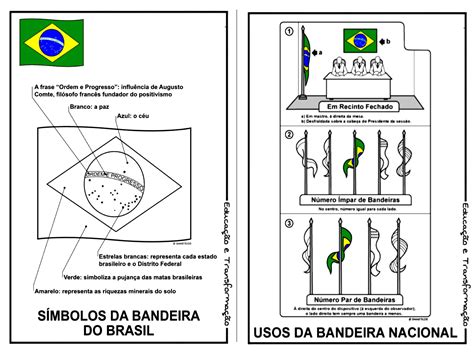 Dia Da Bandeira Do Brasil Livrinho Para Colorir A Bandeira Do Brasil
