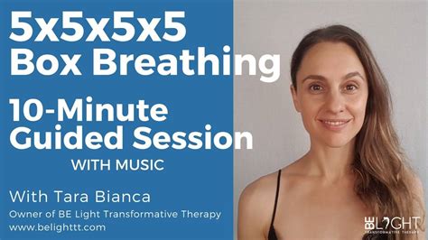 5 5 5 5 Box Breathing 10 Minute Guided Breath Session With Music