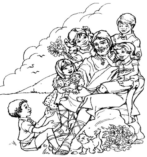 21 Of The Best Ideas For Jesus Loves The Little Children Coloring Pages