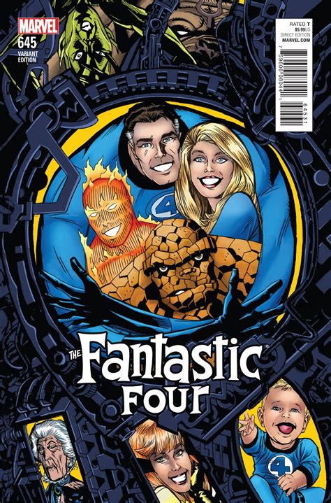 Fantastic Four 645 Michael Golden Connecting Variant Fantastic