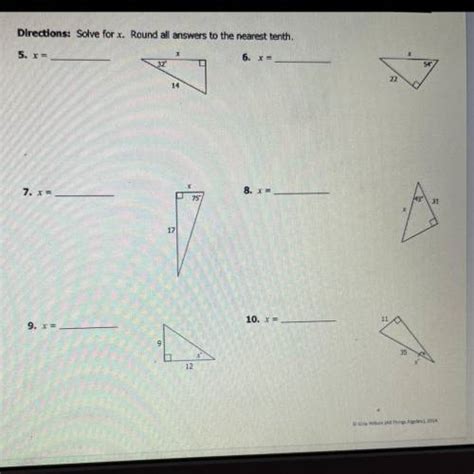 Solve word problems involving right triangles and trigonometric ratios. Unit 8 Right Triangles And Trigonometry Key : Unit 8 Right Triangles And Trig Study Guide Topic ...