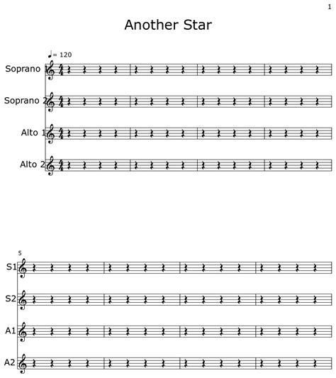 Another Star Sheet Music For Piano