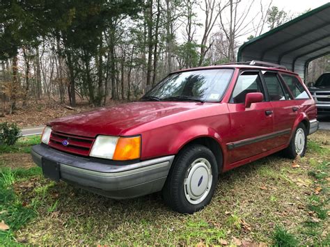 1989 Ford Escort Lx For Sale Ford Escort Station Wagon Lx 1989 For
