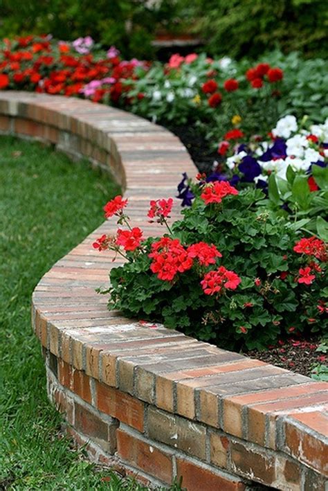 81 Beautiful Raised Flower Bed Stone Border Onechitecture