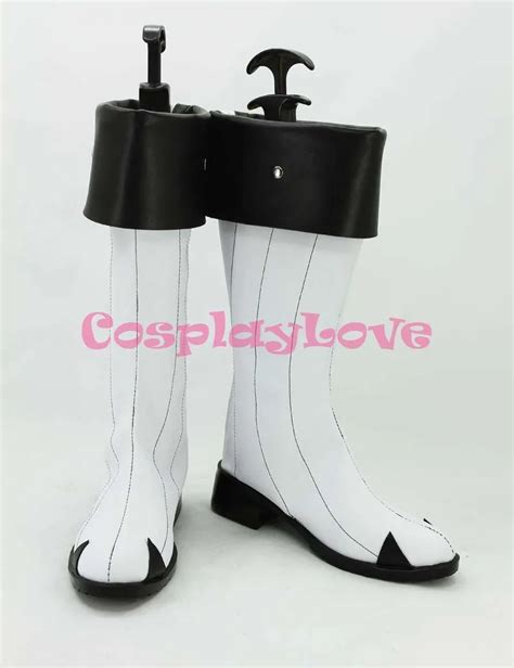 Newest Custom Made Japanese Anime Kantai Collection Midway Princess Cosplay Shoes Long Boots For