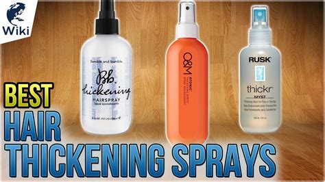 10 Best Hair Thickening Sprays 2018 Youtube