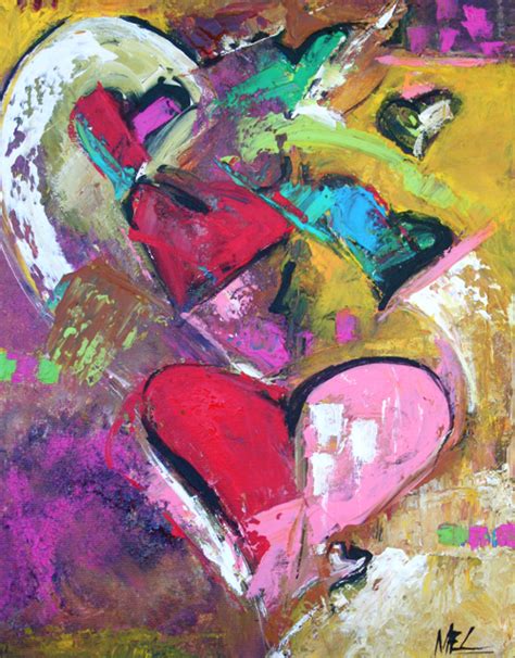 Elizabeth Chapman Art Share The Lovecontemporary Abstract Heart
