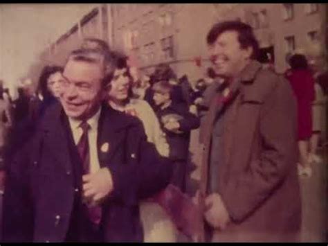 Город Киров 1 мая 1975 г. Любительская киносъемка. Цвет! - YouTube