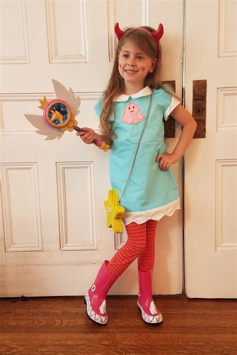 Star Butterfly Cosplay Halloween Costumes For Kids Star Butterfly