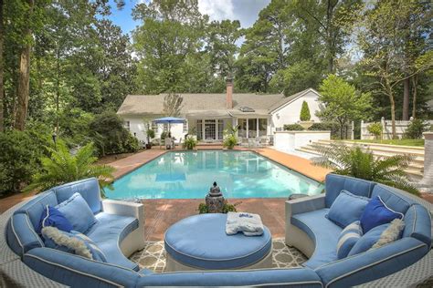 Stunning Sandy Springs Pool Home In Atlanta Ga United States Luxury