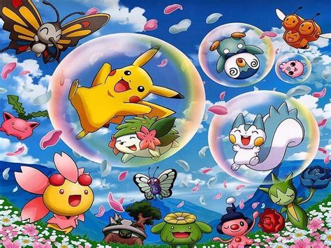 Cute Pokémon Background Pokemon Spring Hd Wallpaper Pxfuel