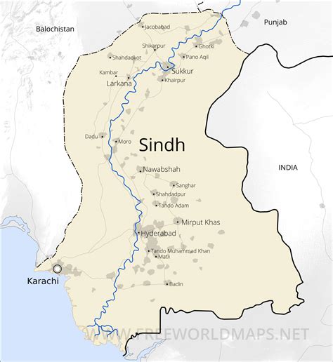 Sindh Maps