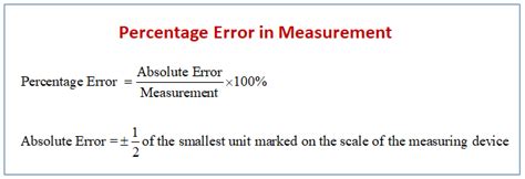 Follow the below steps to evaluate the mse in excel: Relative And Percent Error Formula (video lessons ...