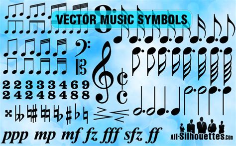 Vector Music Symbols Free Vector 4vector