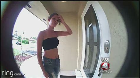 Burglar Caught On Home Security Camera