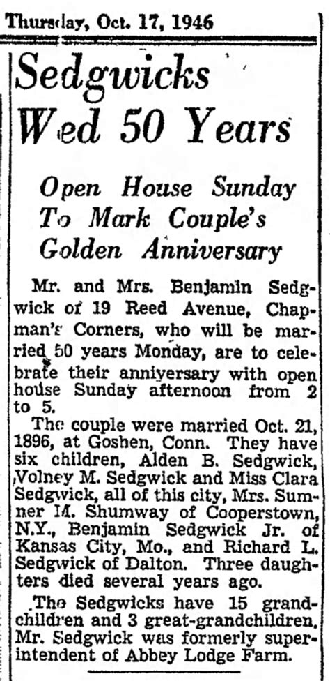 Benjamin Sedgwick (1872-1967) - Find a Grave Memorial