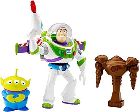 Fcx79 Mattel Disneypixar Toy Story Feature Figure 7 Space Ranger Buzz Light Year And Alien