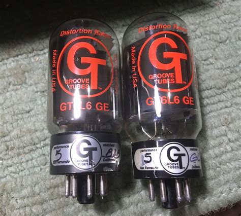 Groove Tubes Gt 6l6 Ge Gold Series Tube Nos Sold