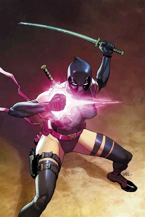 Astonishing X Men 11 Deadpool Variant Cover Psylocke By Leinil Yu