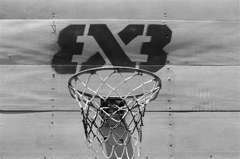 Black And White Basketball Hoop · Free Stock Photo