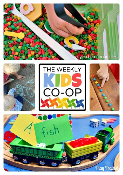 Tons Of Kids Activities From The Weekly Kids Co Op Educational