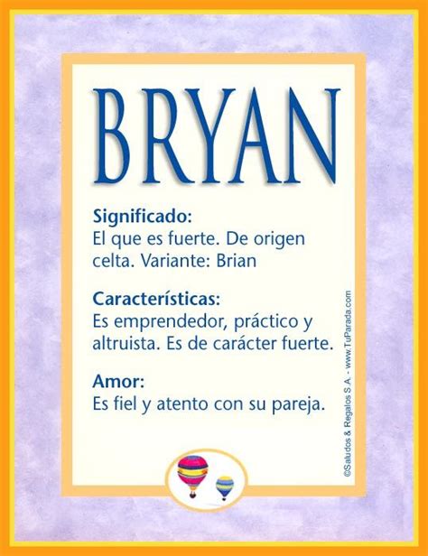 Significado De Nombre Bryan Google Images Book Cover