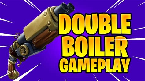Double Boiler Shotgun Gameplay Fortnite Save The World Youtube