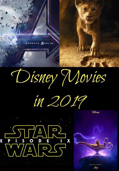 This is a list of american films that were released in 2019. Full List of Disney Movies in 2019 - 4 Hats and Frugal