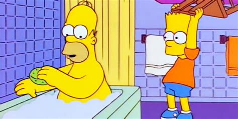Bart Hitting Homer With A Chair Becomes Latest Viral Simpsons Meme