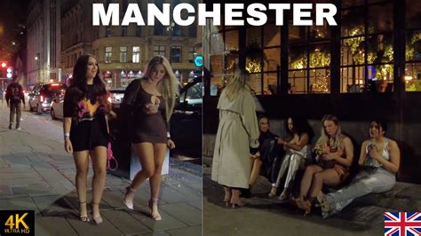 MANCHESTER CITY NIGHTLIFE WALK TOUR - YouTube