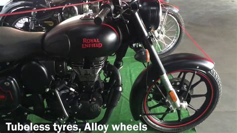 Royal enfield classic 350 and classic 500 are models of royal enfield motorcycles which have been in production since 2009. Classic 350 Stealth Black BS6|ROYAL ENFIELD| - YouTube