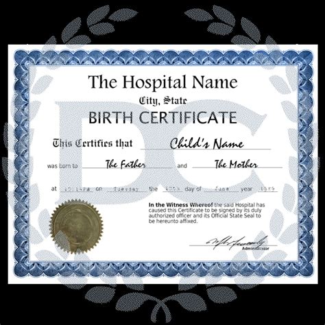 Birth certificate maker sample template philippines online printable. Fake Birth Certificate Maker / Free Customizable Birth ...