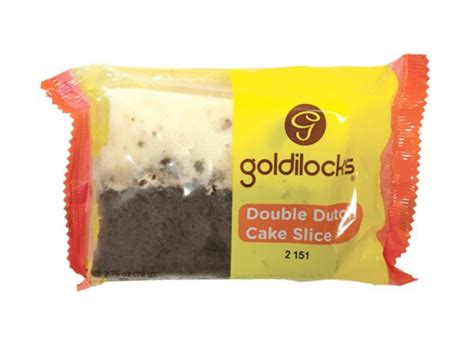 Weights per cups and tablespoons may vary depending on the product/brand or if you make you own ingredients (like flaxmeal from flaxseeds). Goldilocks Cake Slices - Double Dutch - AFOD LTD