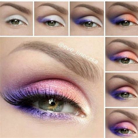 Colorful Eye Eye Makeup Steps Smokey Eye Makeup Skin Makeup