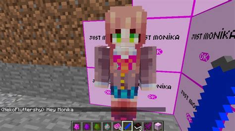 Monika Is My Petdokicraft A Minecraft Mod Part 1 Of 2 Youtube