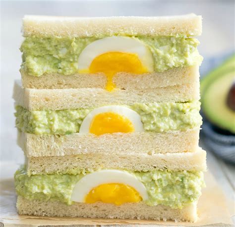 Avocado Egg Salad Sandwiches Kirbies Cravings